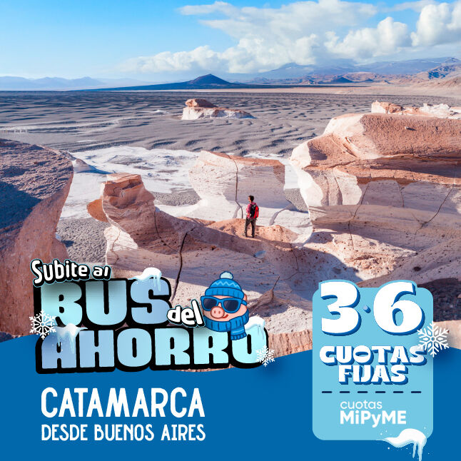 pasajes a Catamarca desde Buenos Aires